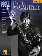 Paul Mccartney Bass Playalong V43 Bk/ola