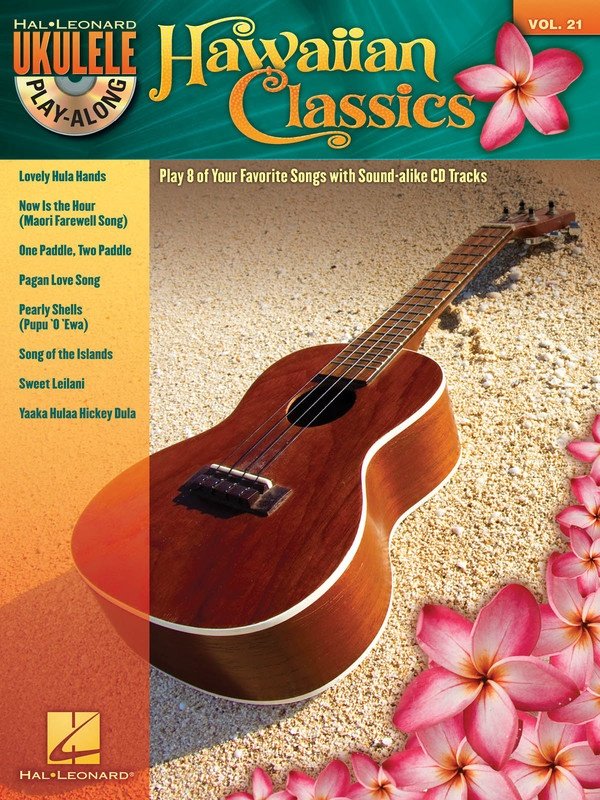 Hawaiian Classics Ukulele Playalong V21 Bk/cd