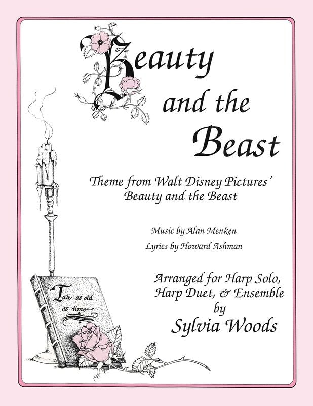 Beauty and the Beast Arranged for Harp