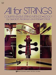 All for Strings Bk 1 Violin
