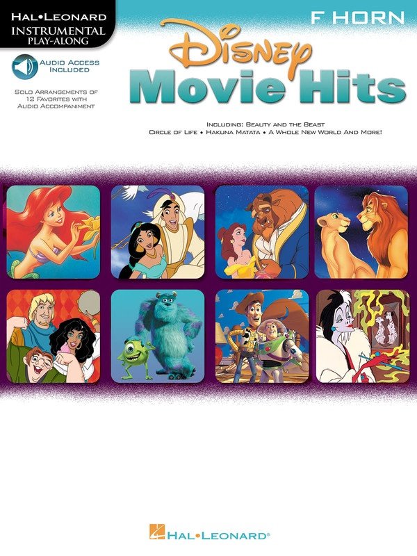 Disney Movie Hits for French Horn Bk/ola