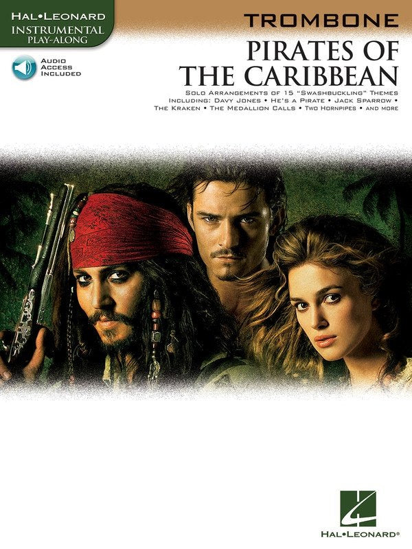 Pirates of the Caribbean for Trombone Bk/ola