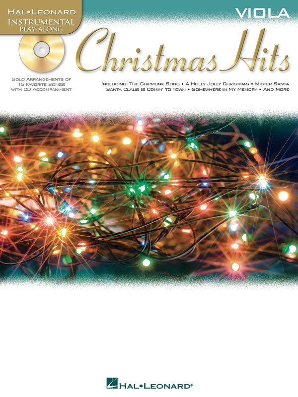 Christmas Hits for Viola Bk/cd