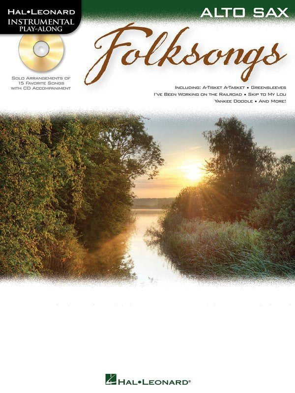 Folksongs Bk/cd Alto Saxophone