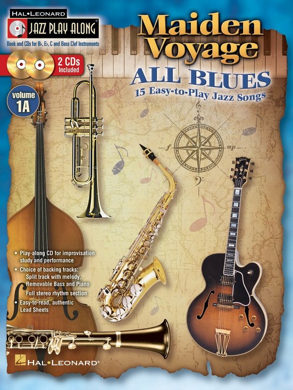MAIDEN VOYAGE ALL BLUES JAZZ PLAY ALONG V1A BK/OLA