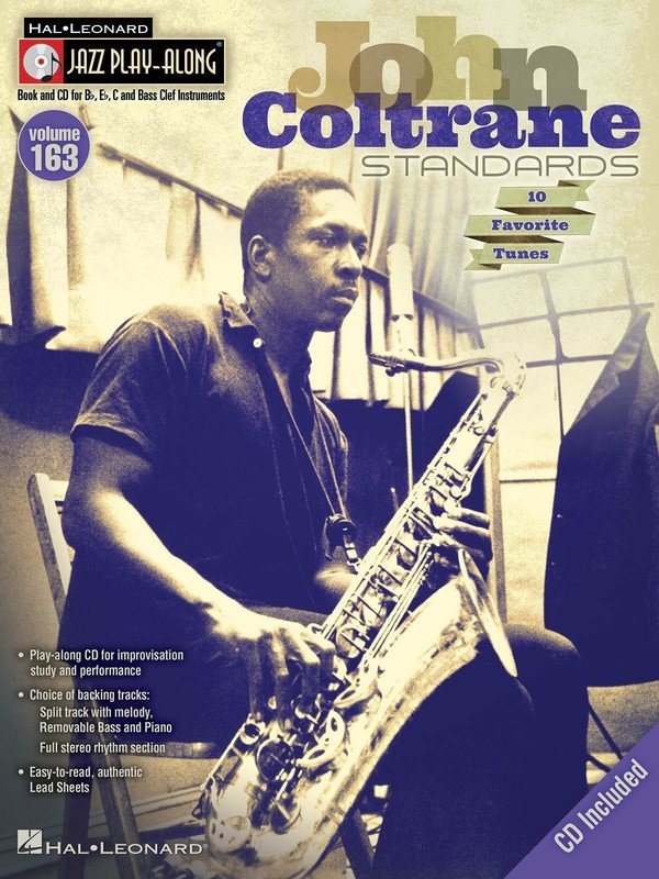John Coltrane Standards Jazz Play Along Bk/cd V1