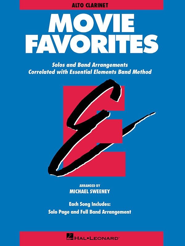 Essential Elements Movie Favorites E Flat Alto Clarinet