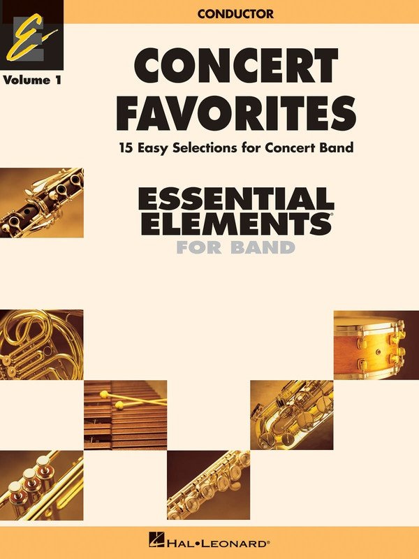 Concert Favorites for Band Vol 1 Value Pak Ee