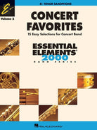 Concert Favorites Ee V2 Tenor Sax