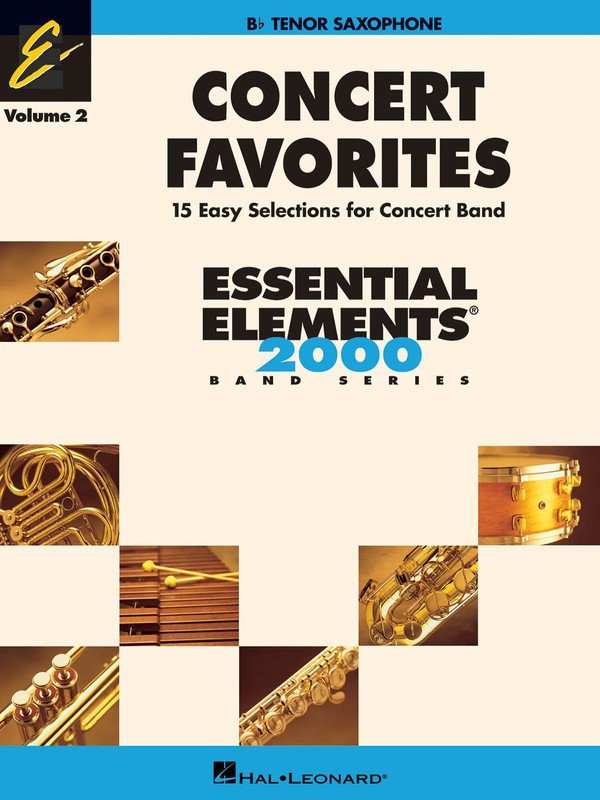 Concert Favorites Ee V2 Tenor Sax