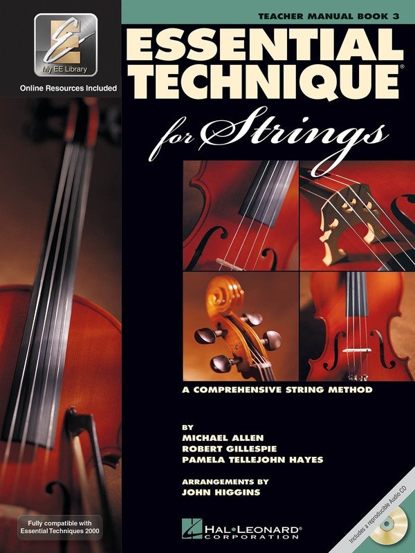 ESSENTIAL TECHNIQUE FOR STRINGS BK3 TEACHERS BK/ EE