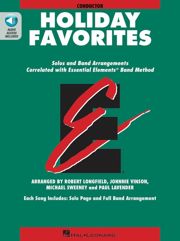 Holiday Favorites Conductor Bk/ola Ee