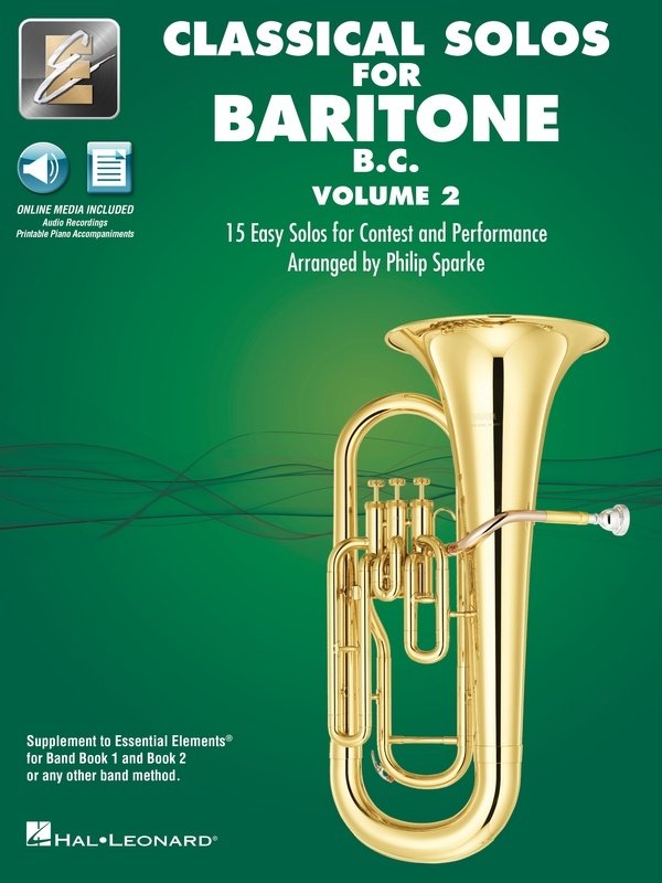 Classical Solos for Baritone Bc Vol 2 Bk/olm