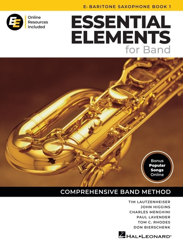 ESSENTIAL ELEMENTS FOR BAND BARITONE SAX BK 1 BK/OLM EEI