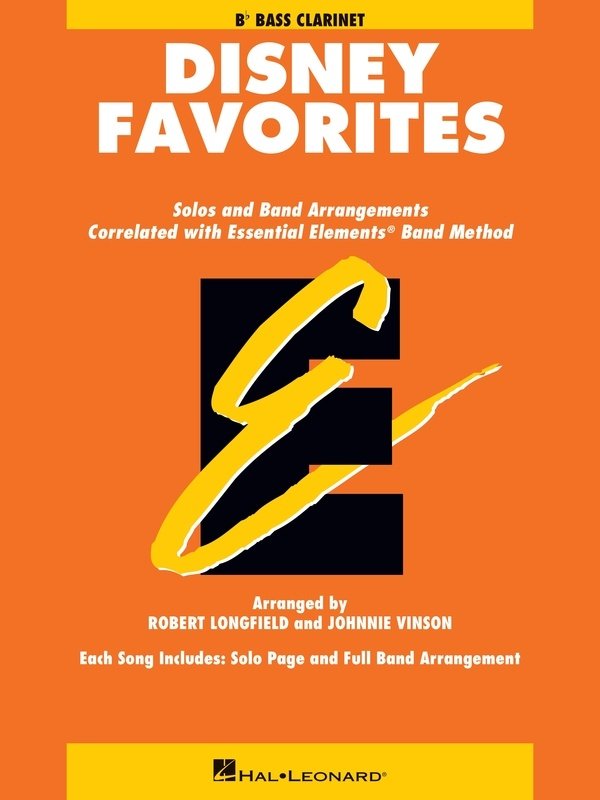 Essential Elements Disney Favorites Bass Clarinet Ee