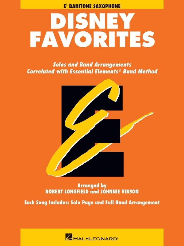 Essential Elements Disney Favorites Baritone Sax Ee