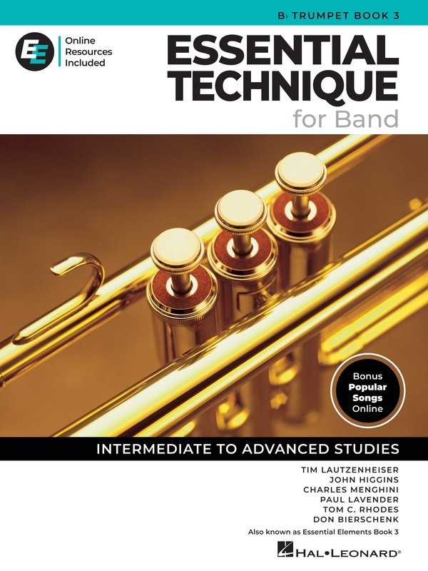 ESSENTIAL TECHNIQUE FOR BAND TRUMPET BK 3 BK/OLM EEI