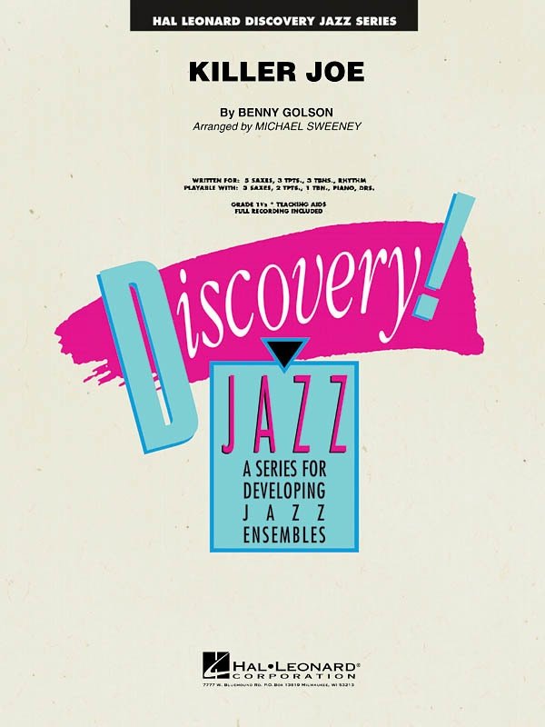 Killer Joe for Jazz Ensemble Je1.5 Sc/pts