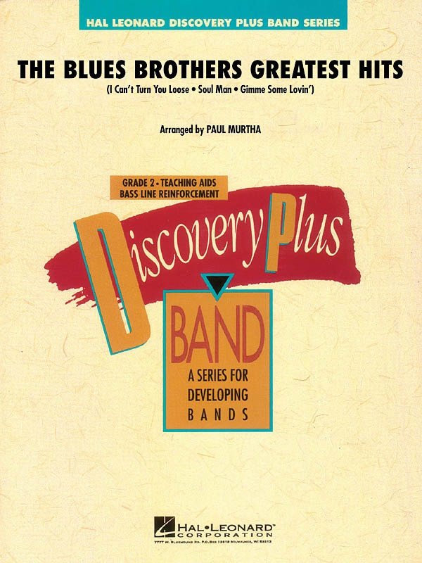 The Blues Brothers Greatest Hits Cb2 Sc/pts