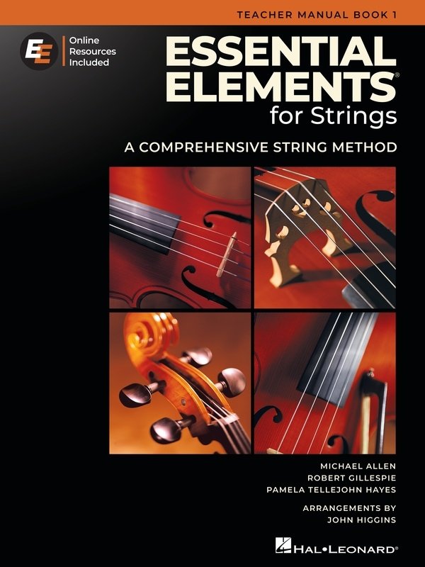 ESSENTIAL ELEMENTS FOR STRINGS TEACHER MANUAL BK 1 BK/OM EEI