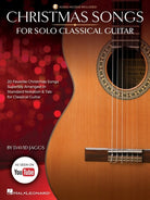 Christmas Songs for Solo Classical Guitar Bk/ola