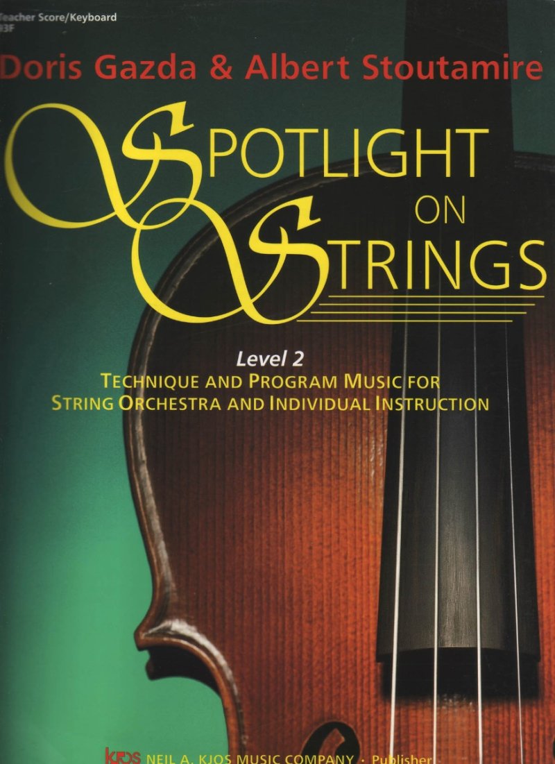 Spotlight on Strings Book 2 - Score