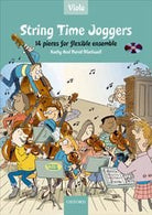 STRING TIME JOGGERS VIOLA BK/CD