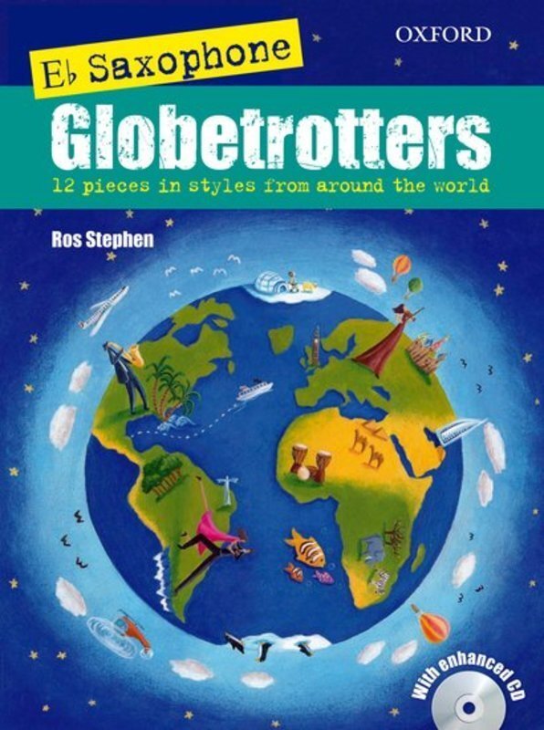 Saxophone Globetrotters E Flat Alto Bk/cd