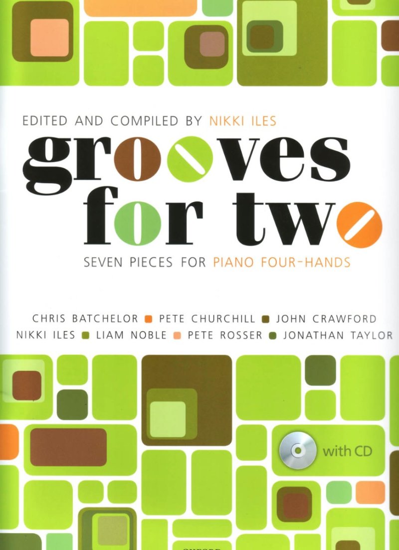 Grooves for Two Pno Duet Bk/cd