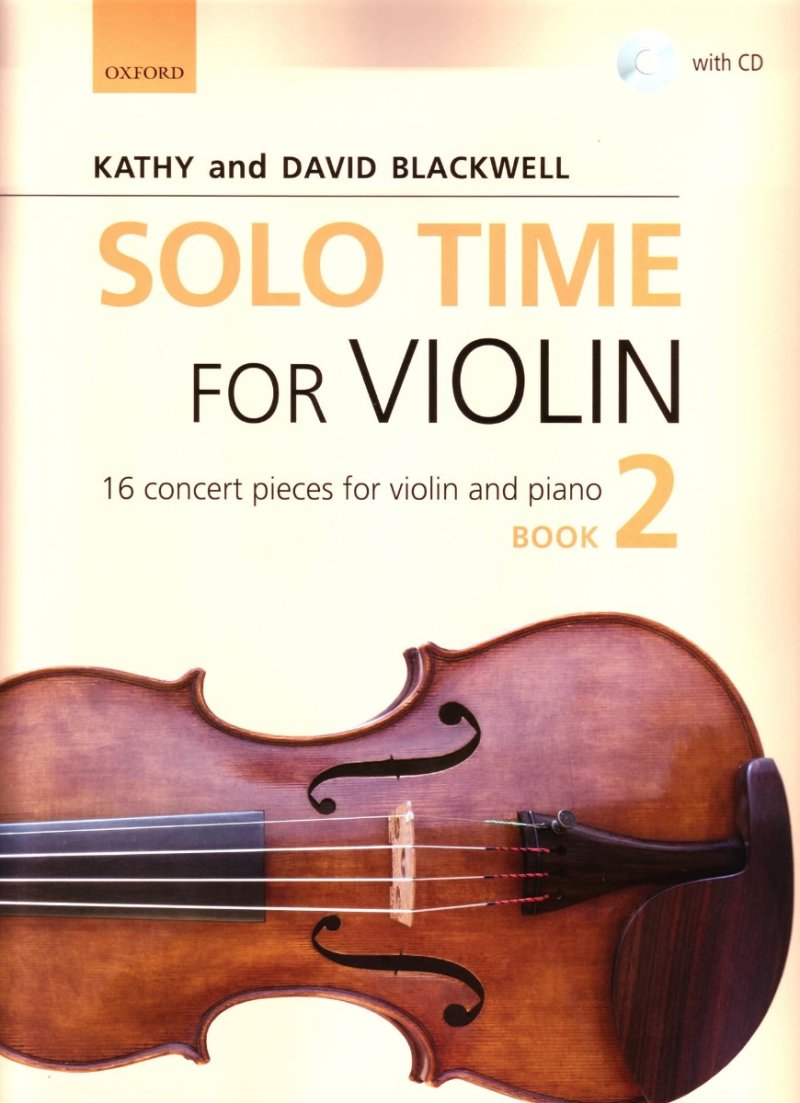 Solo Time for Violin Bk 2 Bk/ola