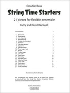STRING TIME STARTERS DOUBLE BASS
