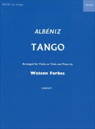 Albeniz - Tango Violin (or Viola)/piano Arr Forbes