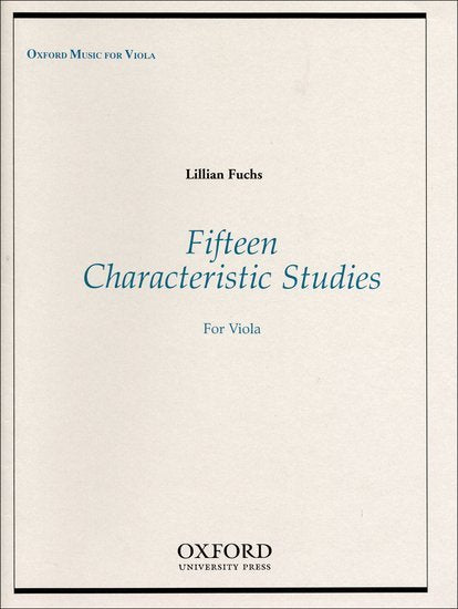 Fuchs - 15 Characteristic Studies Viola