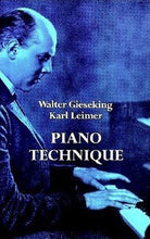 Gieseking/leimer - Piano Technique