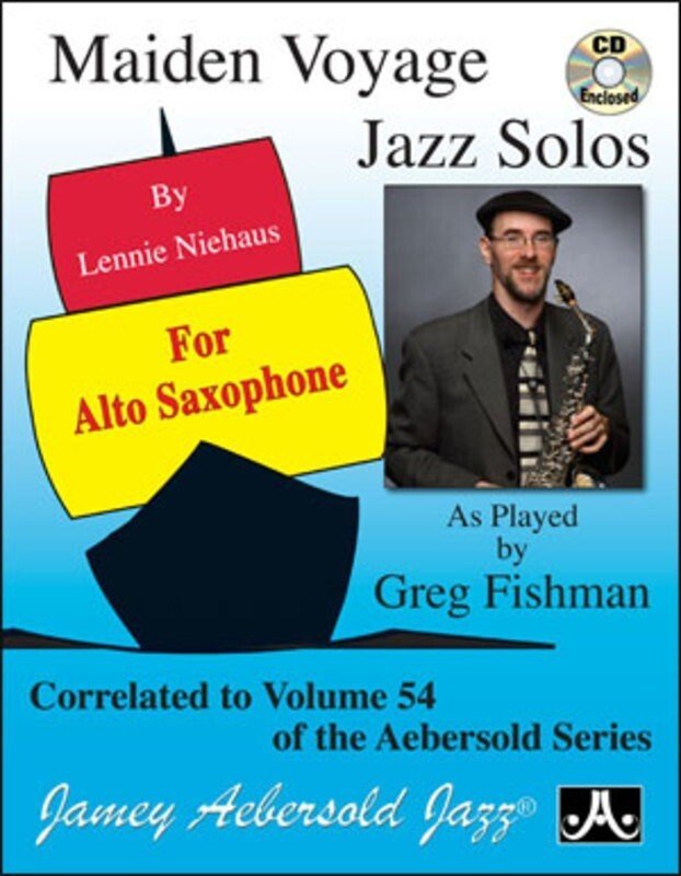 Maiden Voyage Jazz Solos for Alto Sax Bk/cd