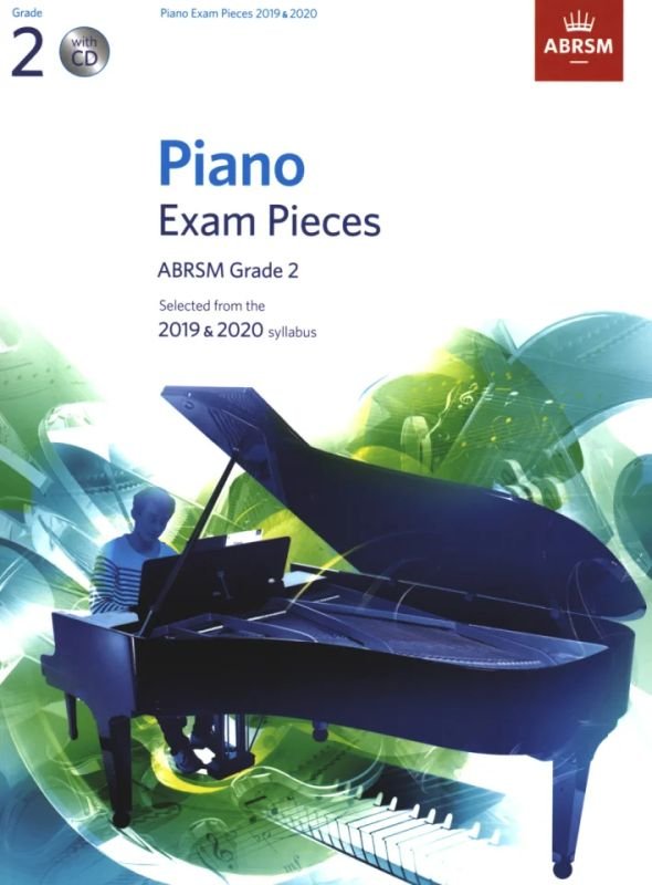 Abrsm Piano Exam Pieces 2019-2020 Gr 2 Bk/cd