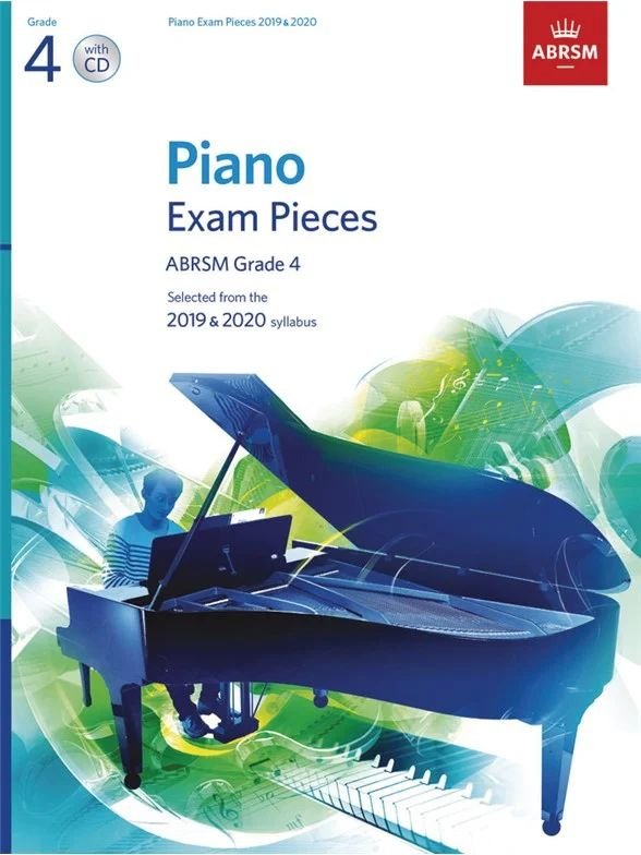 Abrsm Piano Exam Pieces 2019-2020 Gr 4 Bk/cd