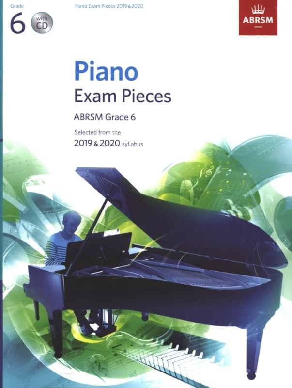 Abrsm Piano Exam Pieces 2019-2020 Gr 6 Bk/cd