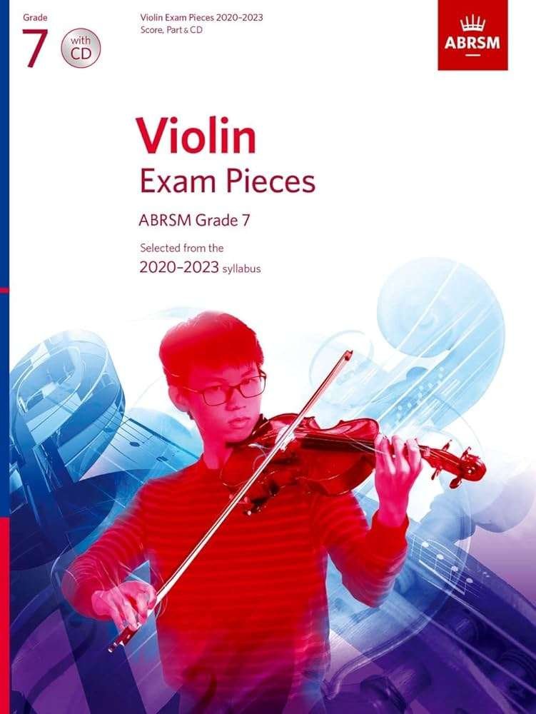 Violin Exam Pieces 2020-23 Gr 7 Violin/piano/cd