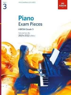 Abrsm Piano Exam Pieces 2021-2022 Gr 3
