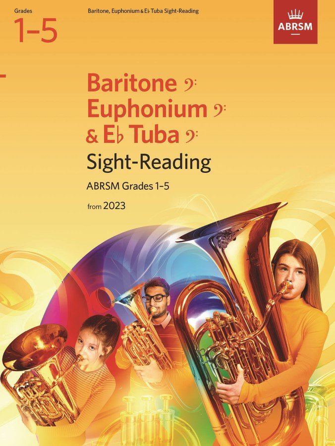 Abrsm Sight-Reading for Baritone Bc/tuba Gr 1-5