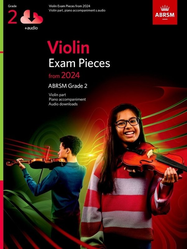 Violin Exam Pieces From 2024 Abrsm Gr 2 Violin/piano/audio