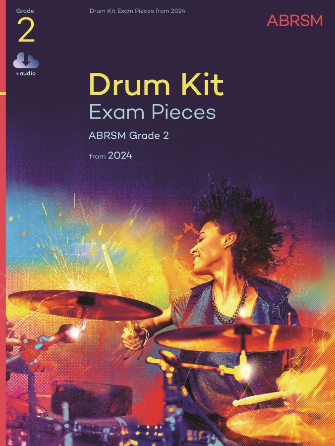 Abrsm Drum Kit Exam Pieces Grade 2 From 2024 Bk/ola