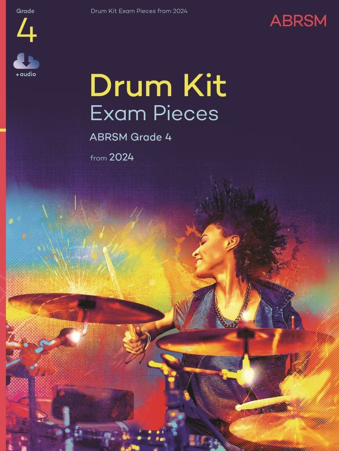 Abrsm Drum Kit Exam Pieces Grade 4 From 2024 Bk/ola