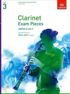 A B Clarinet Exam Pieces 2014-17 Gr 3 Cla/pno