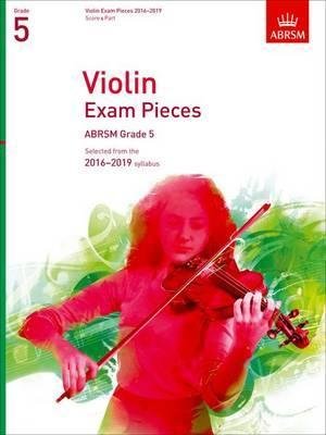 Violin Exam Pieces 2016-19 Gr 5 Vln/pno