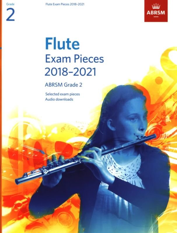 Flute Exam Pieces 2018-2021 Gr 2 Bk/ola