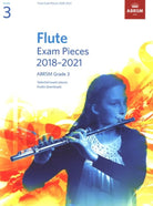 Flute Exam Pieces 2018-2021 Gr 3 Bk/ola