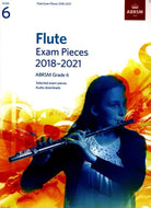 Flute Exam Pieces 2018-21 Gr 6 Bk/ola