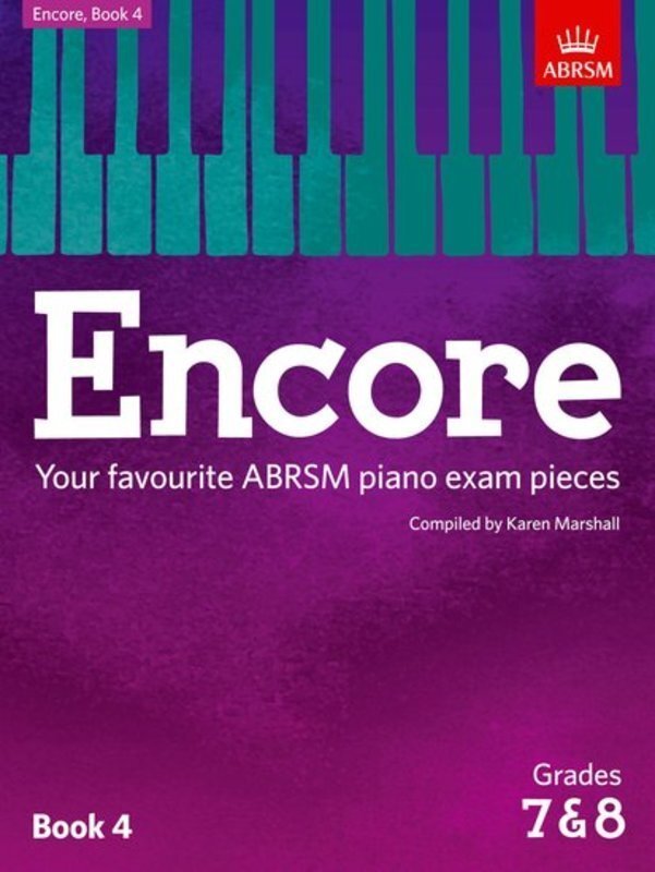 Encore Book 4 Grades 7 & 8 Abrsm